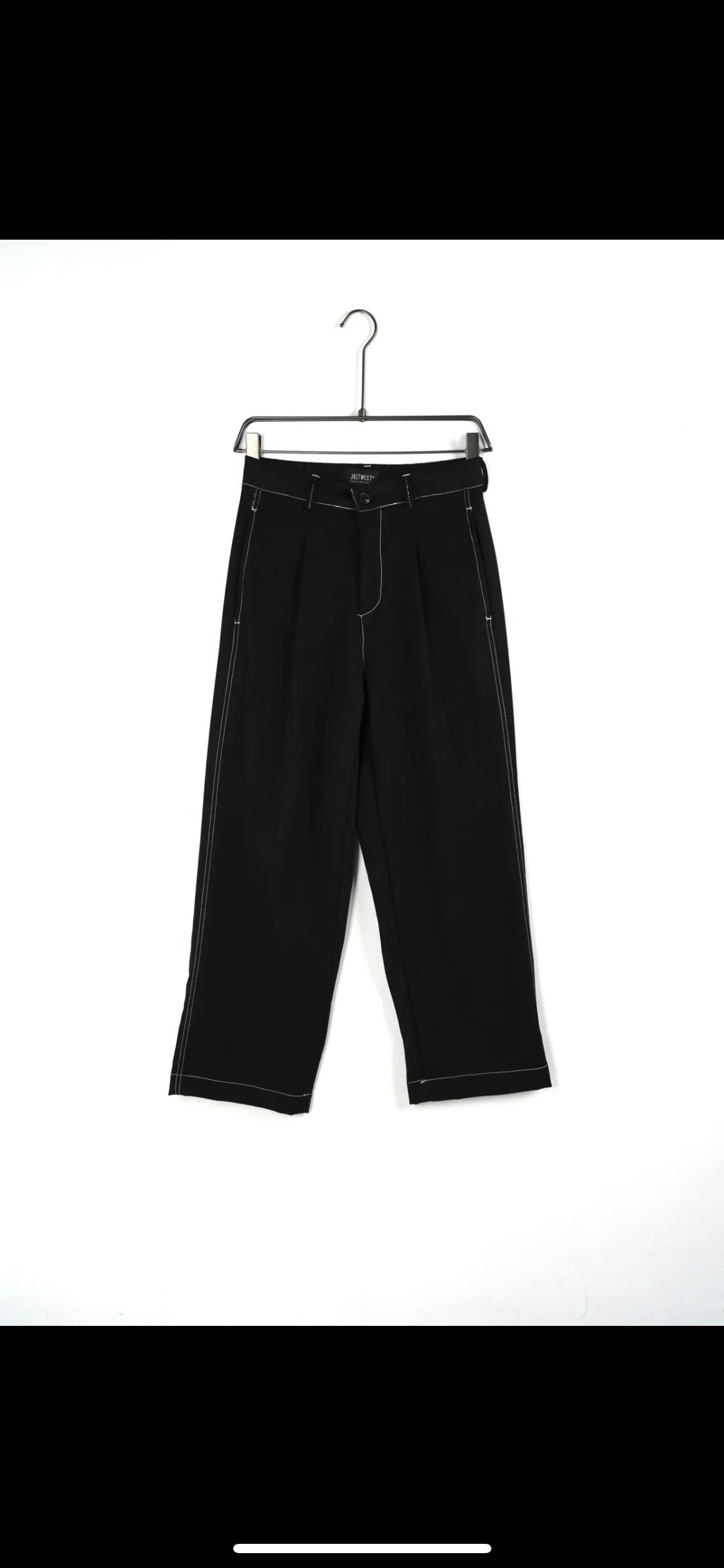 PANTALONE SARTORIALE BLACK